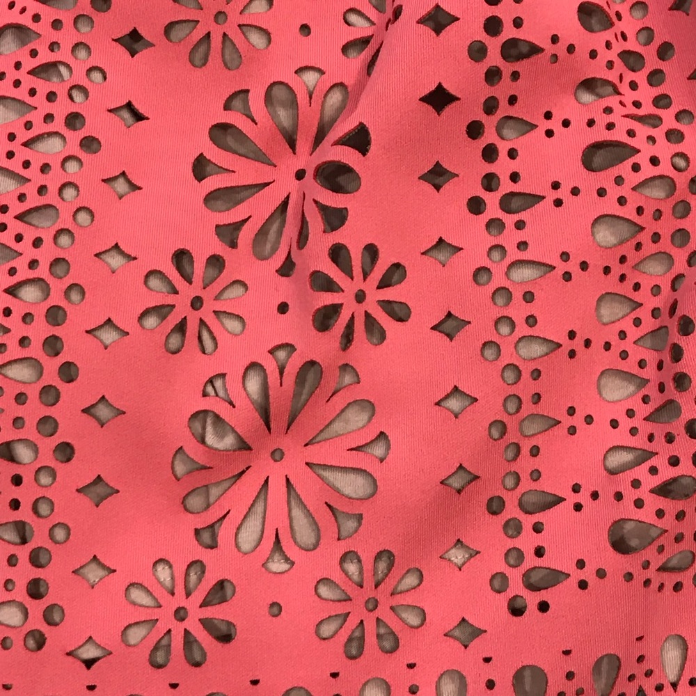 MANOUSH Rayure Fleur Neoprene Skirt NWOT - Picture 5 of 6